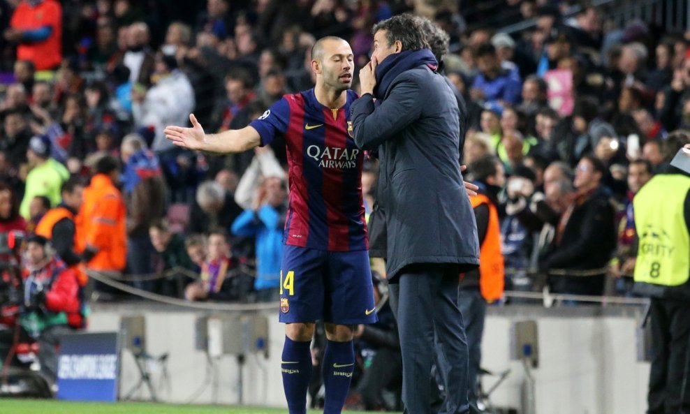 Mascherano i Luis Enrique