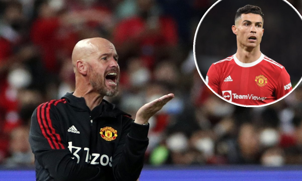 Erik ten Hag i Cristiano Ronaldo