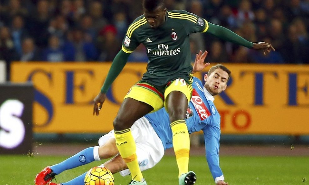 Jorginho (R) vs. M'Baye Niang