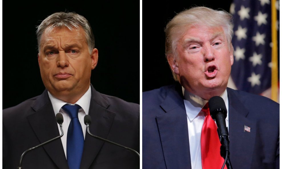 Viktor Orban i Donald Trump