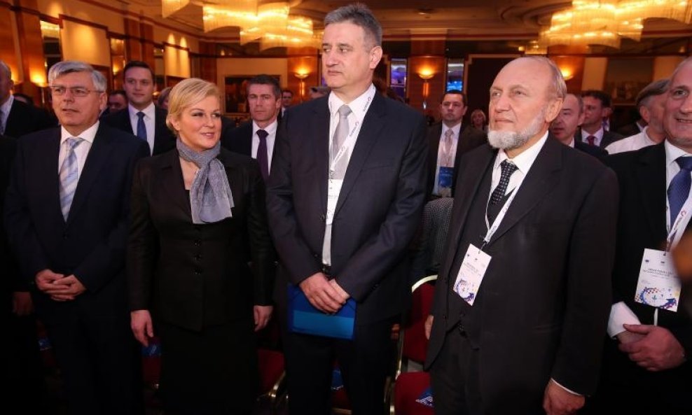 kolinda grabar kitarović, tomislav karamarko, hans werner sinn