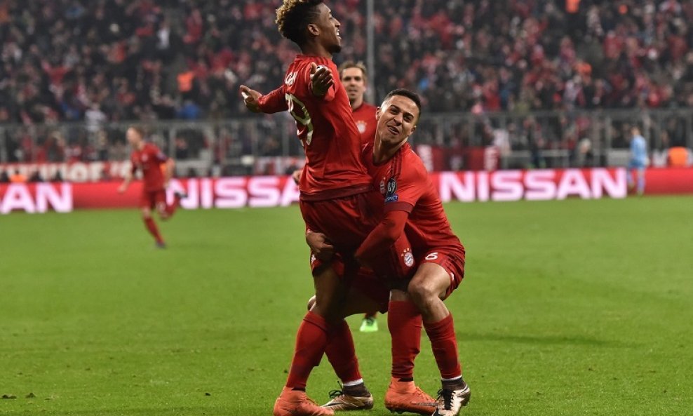 Kingsley Coman (L) i Thiago