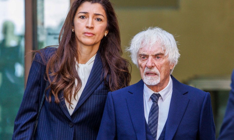 Bernie Ecclestone i Fabiana Flosi