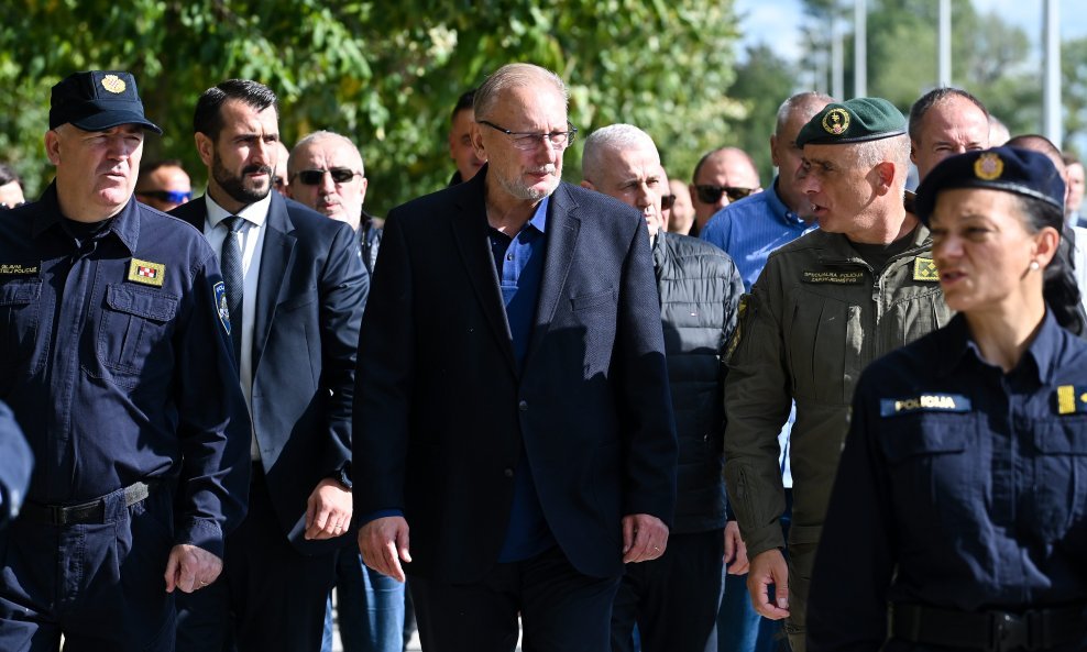 Davor Božinović na proslavi Dana policije na Jarunu