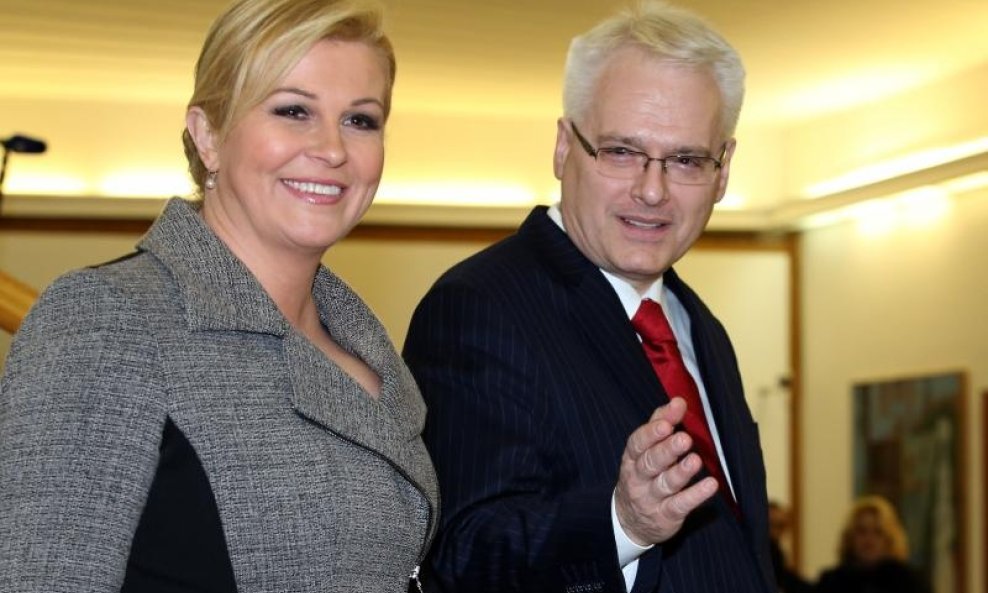 Kolinda Grabar-Kitarović i Ivo Josipović