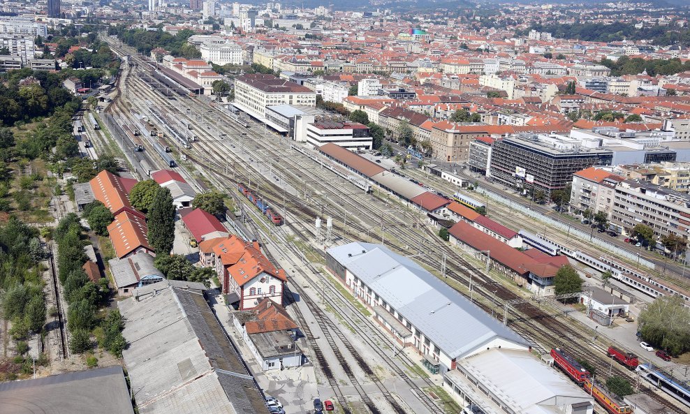 Lokacija na kojoj će biti smješteno novo sjedište HŽ Infrastrukture