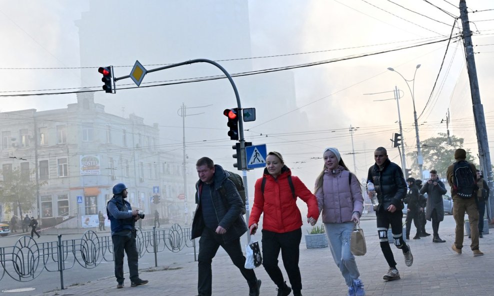 Napad dronovima na centar Kijeva