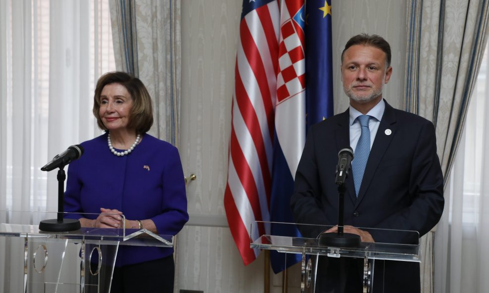 Nancy Pelosi i Gordan Jandroković