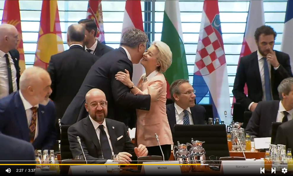 Andrej Plenković i Ursula von der Leyen