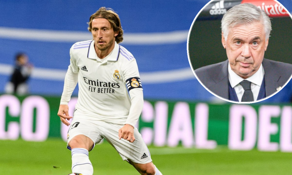 Modrić i Ancelotti