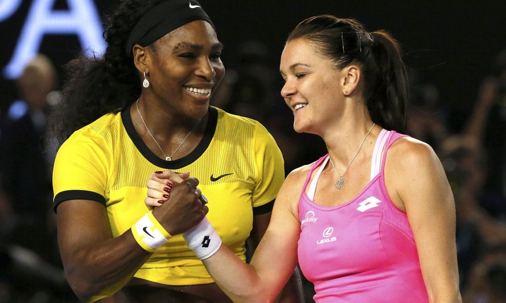 Serena Williams i Agnieszka Radwanska