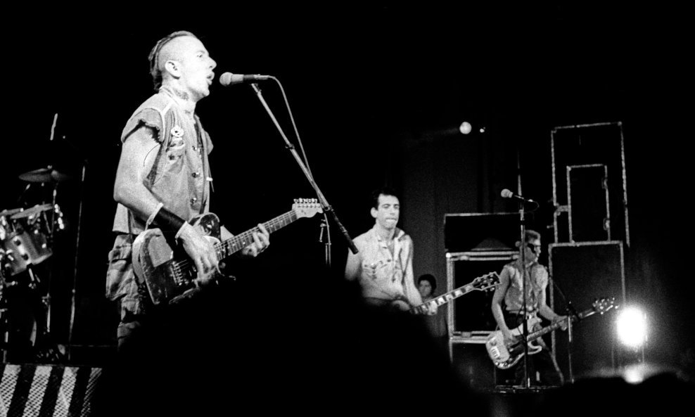 Joe Strummer, Keith Levene i Paul Simonon (The Clash)