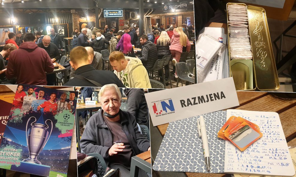 Razmjena sličica u organizaciji Udruge sakupljača sličica Hrvatske Imam-Imam-Nemam