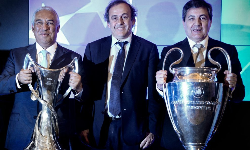 Michel Platini, Antonio Costa i Fernando Gomes