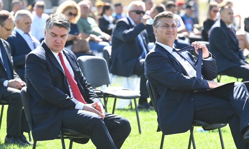 Zoran Milanović i Andrej Plenković