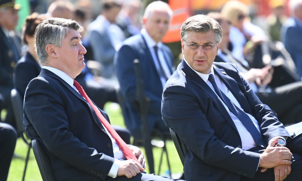 Zoran Milanović i Andrej Plenković