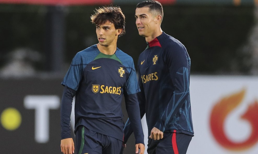 Joao Felix i Cristiano Ronaldo