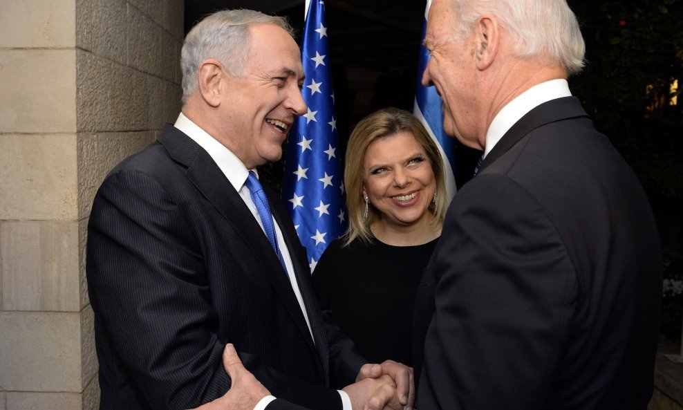 Benjamin Netanyahu i Joe Biden