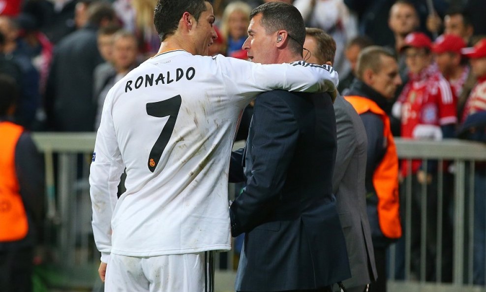 Roy Keane Cristiano Ronaldo