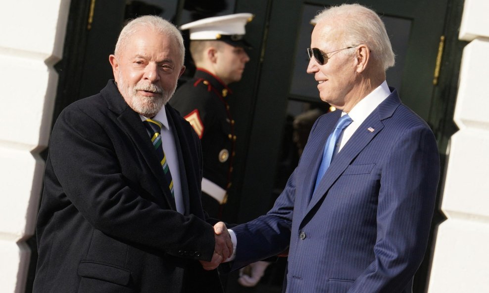 Luiz Inacio Lula da Silva i Joe Biden