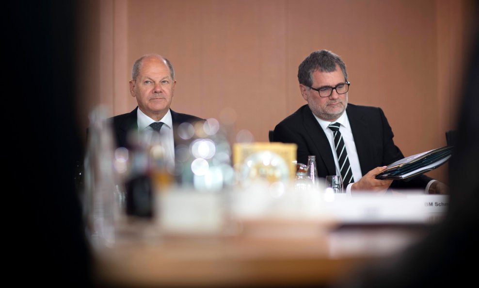 Olaf Scholz i Wolfgang Schmidt