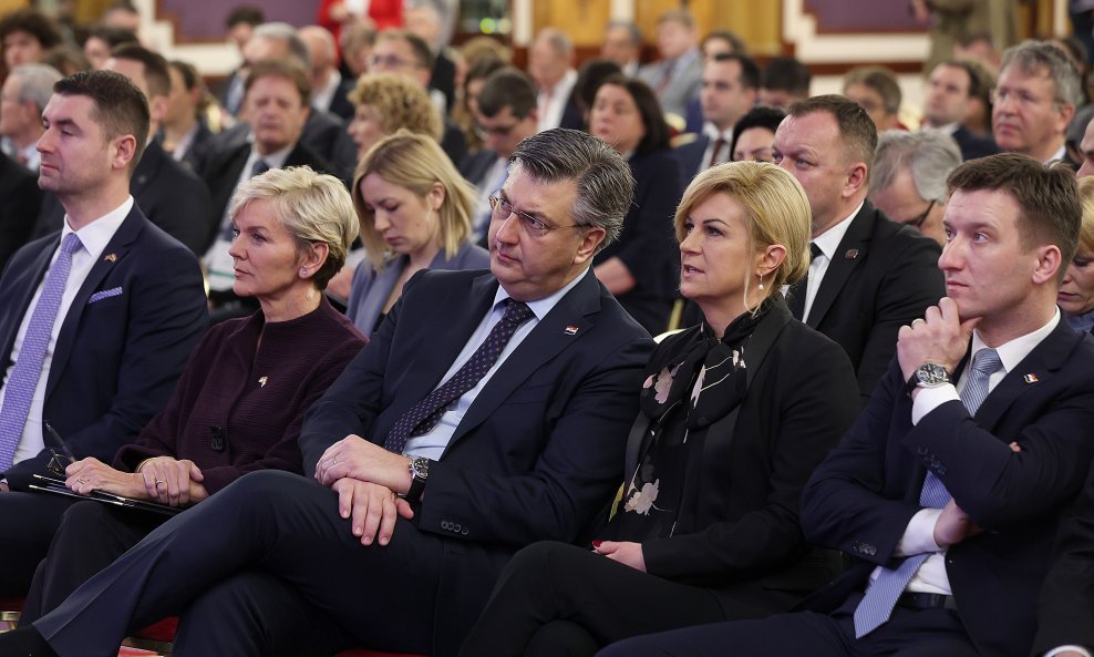 Andrej Plenković i Kolinda Grabar Kitarović