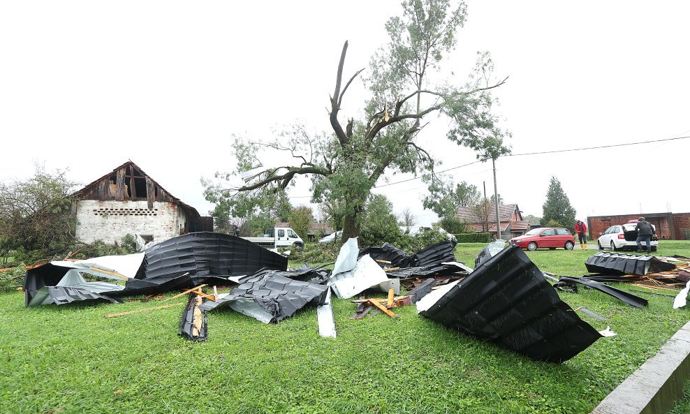 Olujno nevrijeme u Čazmi