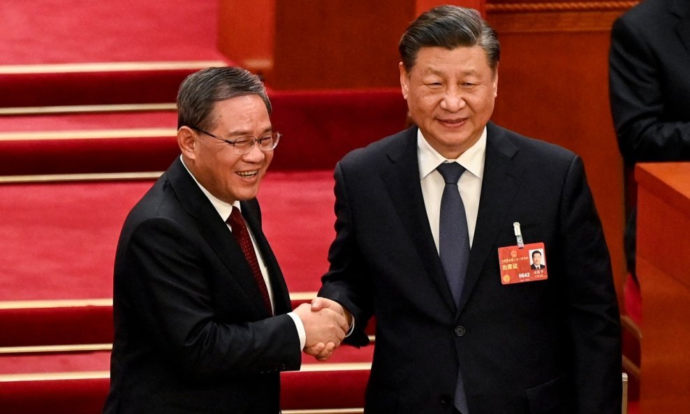 Li Qiang i Xi Jinping