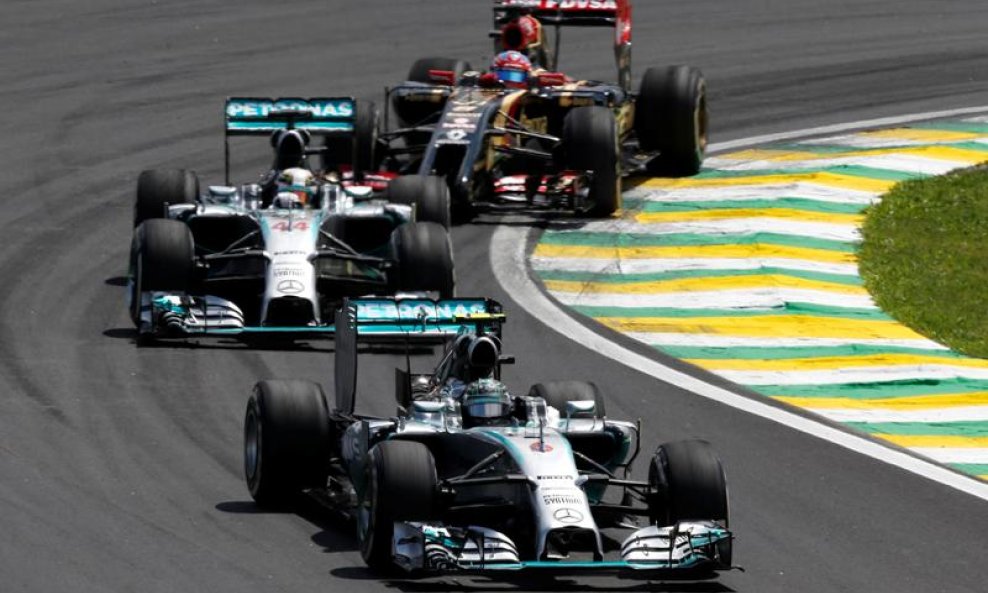 Rosberg ispred Hamiltona - Interlagos