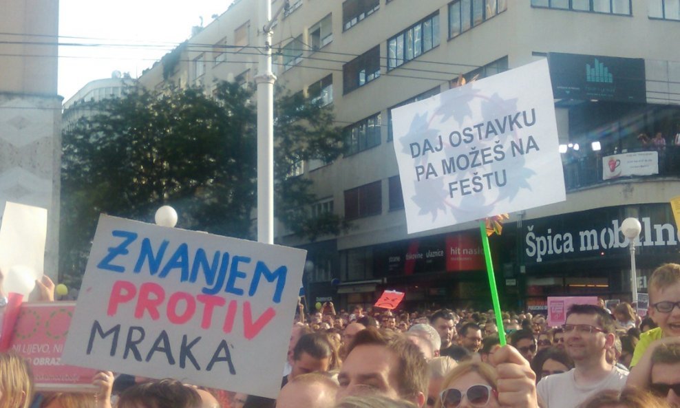 Prosvjed podrške Cjelovitoj kurikularnoj reformi (15)