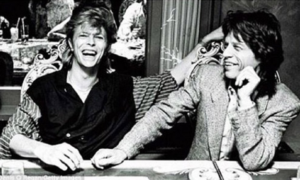 Mick Jagger i David Bowie