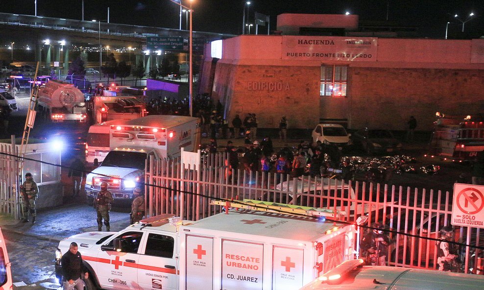 Požar u migrantskom centru u meksičkom gradu Juarezu
