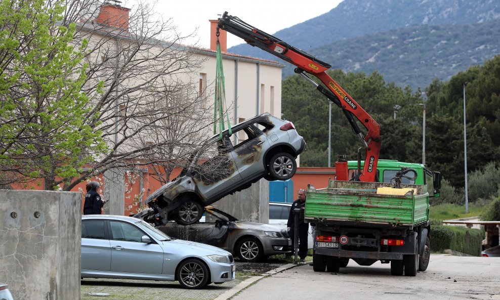 Očevid na mjestu požara