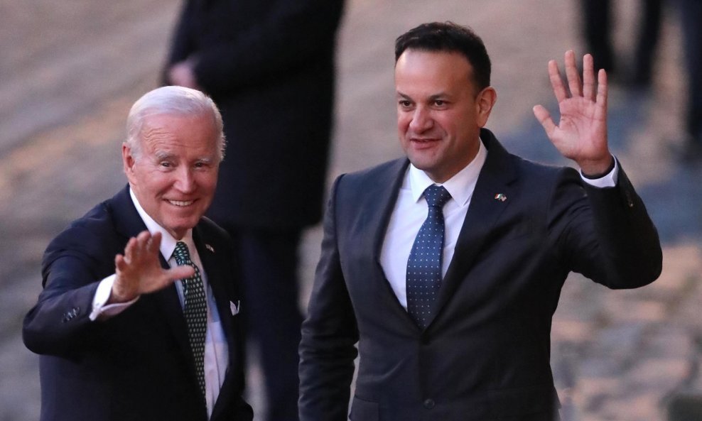 Joe Biden i irski premijer Leo Varadkar