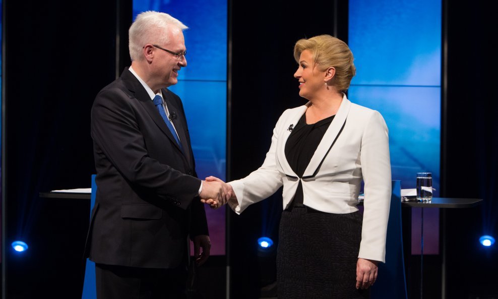 Ivo Josipović i Kolinda Grabar Kitarović