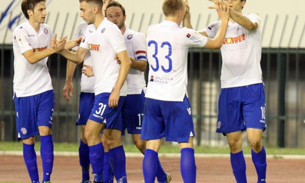 Hajduk slavi gol Andrijaševića