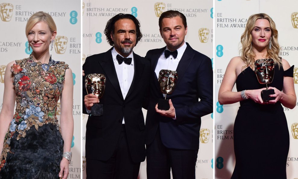 Cate Blanchett ostala je bez nagrade, dok su Leonardo DiCaprio, Alejandro Gonzales Inarritu i Kate Winslett slavili 