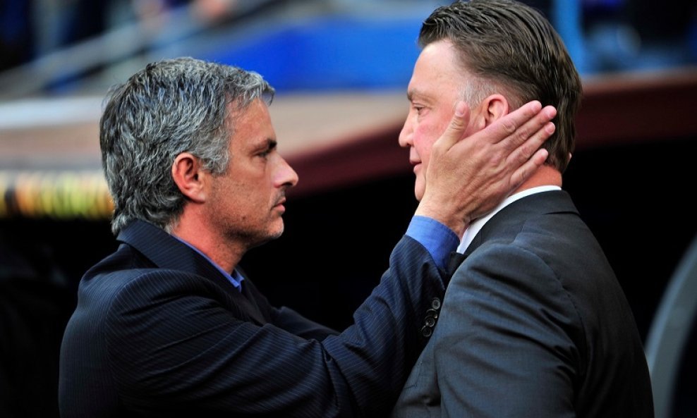 Jose Mourinho Louis van Gaal 