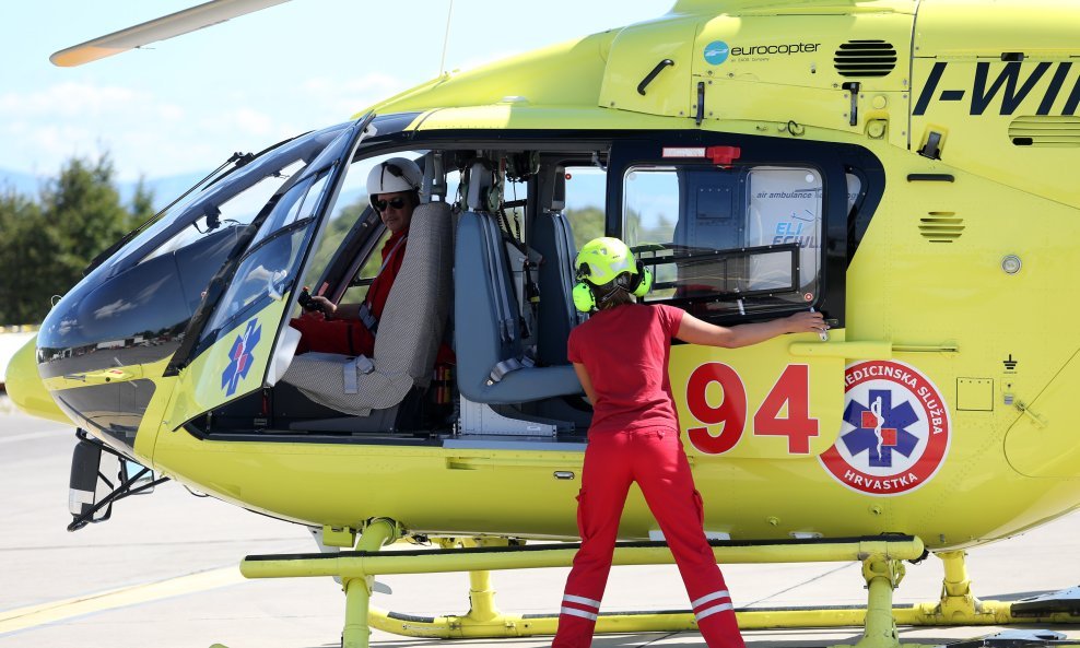 Ministarstvo zdravstva je 2015. provelo pilot projekt HEMS-a