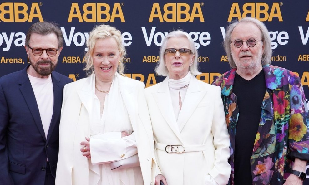 Bjorn Ulvaeus, Agnetha Faltskog, Anni-Frid Lyngstad, Benny Andersson