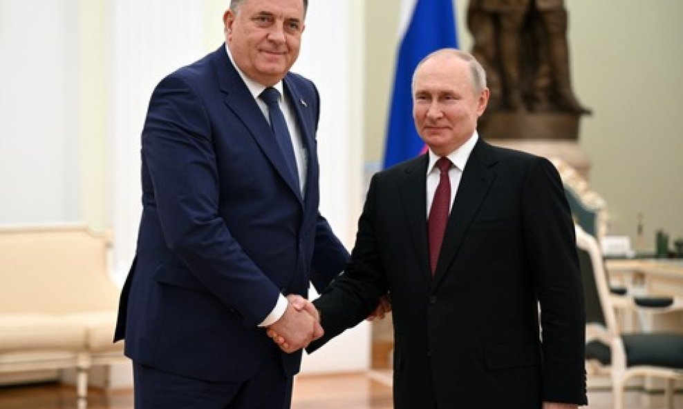 Milorad Dodik i Vladimir Putin