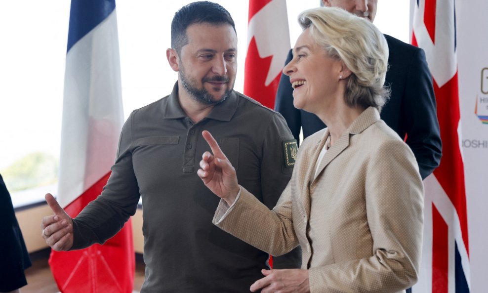 Volodimir Zelenski i Ursula von der Leyen