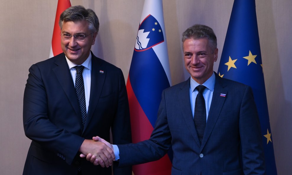 Andrej Plenković i Robert Golob