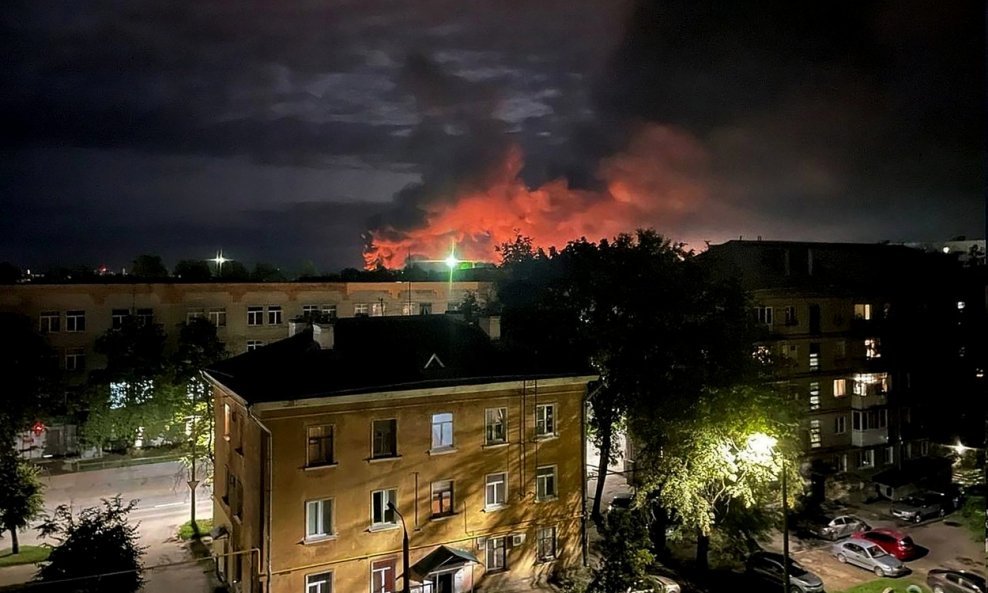 Napad na aerodrom u Pskovu