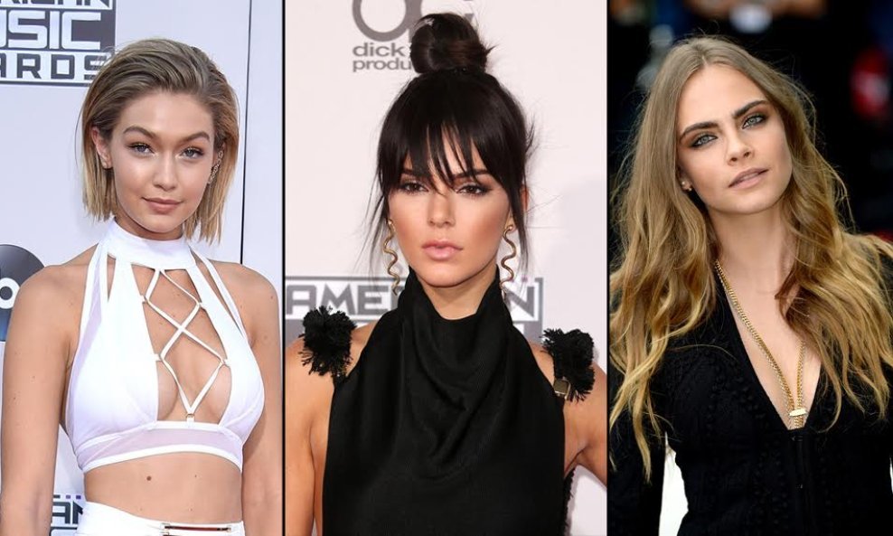 Gigi Hadid, Kendall Jenner, Cara Delevingne