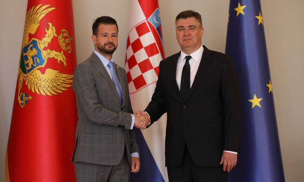 Zoran Milanović primio je crnogorskog predsjednika Jakova Milatovića