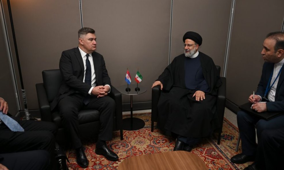 Zoran Milanović i Ebrahim Raisi