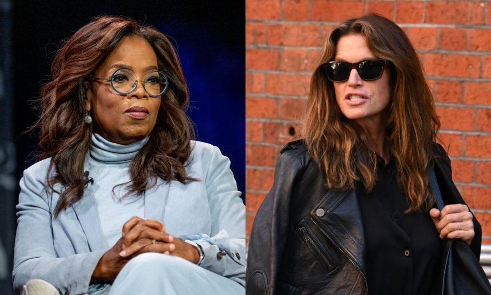 Oprah Winfrey i Cindy Crawford