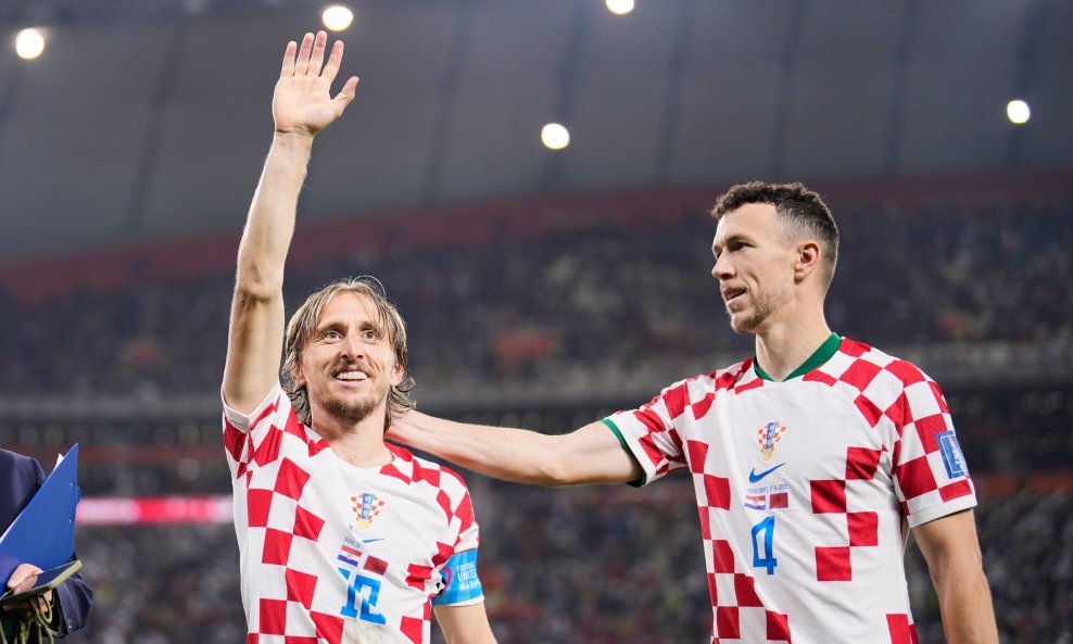 Luka Modrić, Ivan Perišić