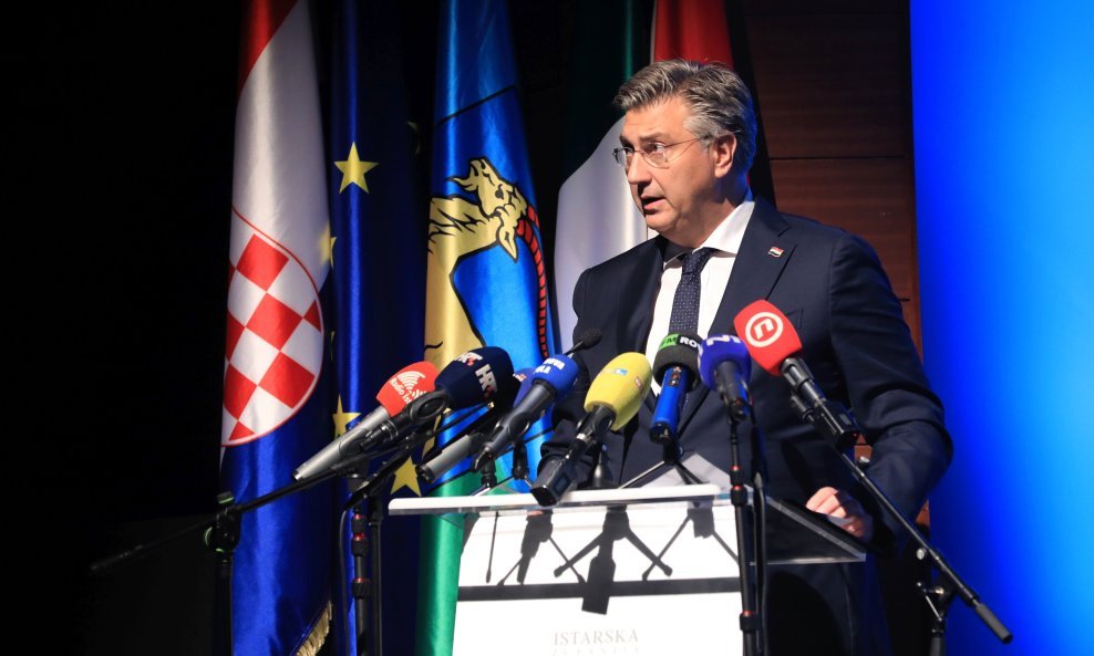 Andrej Plenković na Danu Istarske županije